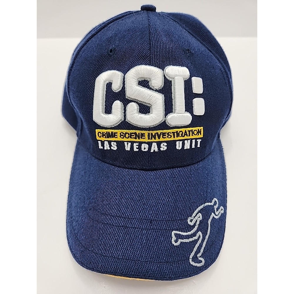CSI: crime scene investigation‎ Las Vegas Unit Blue Hat Cap Tv Show Hat